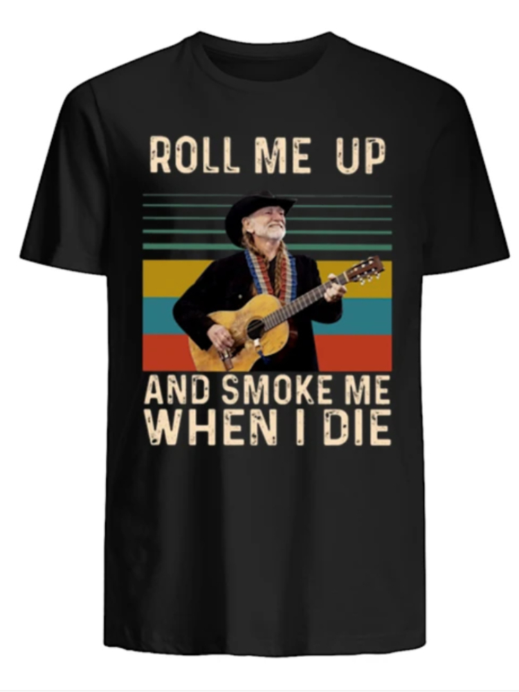 Plant Parent T Shirt - Roll Me Up and Smoke Me