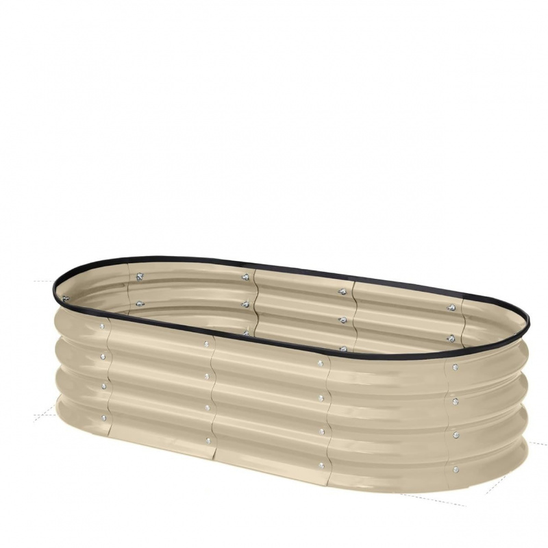 1PCS Oval-shaped Galvanized St - Plant Parenting 评论和价格