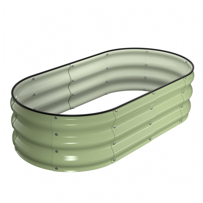 1PCS Oval-shaped Galvanized St - Plant Parenting 评论和价格