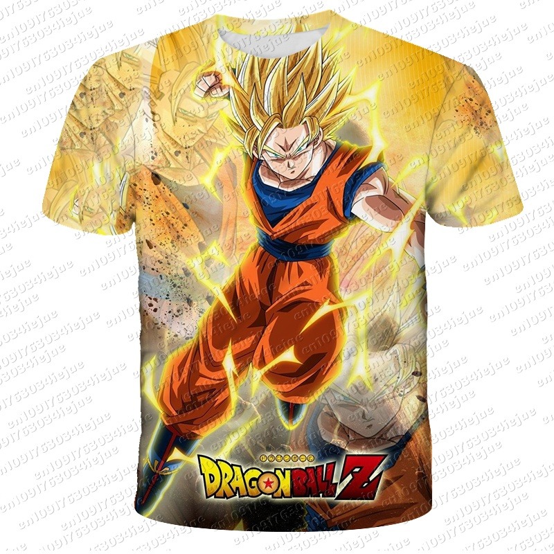 Anime Dragon Ball Son Goku 3d  - Plant Parent T Shirt 评论和价格