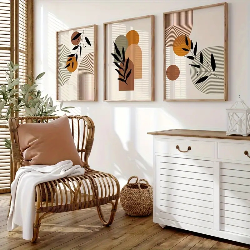 3pcs Bohemian-style Plant Geom - Plant Parenting 评论和价格
