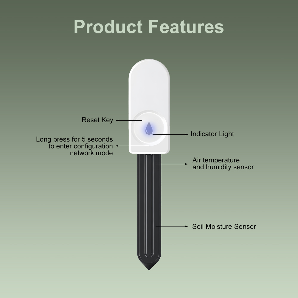 ZigBee 3.0 Soil Monitor Sensor - Plant Parent App 评论和价格