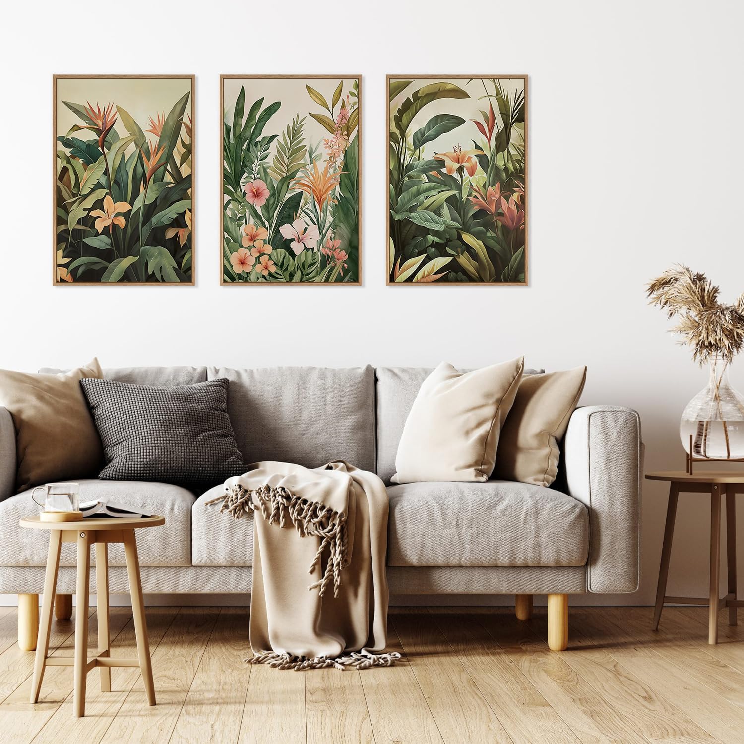 3pcs/set frameless Canvas Pain - Plant Parenting 评论和价格